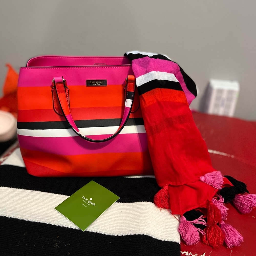 Kate Spade, Evangelie, Laurel Way Bonita Stripe Multi,